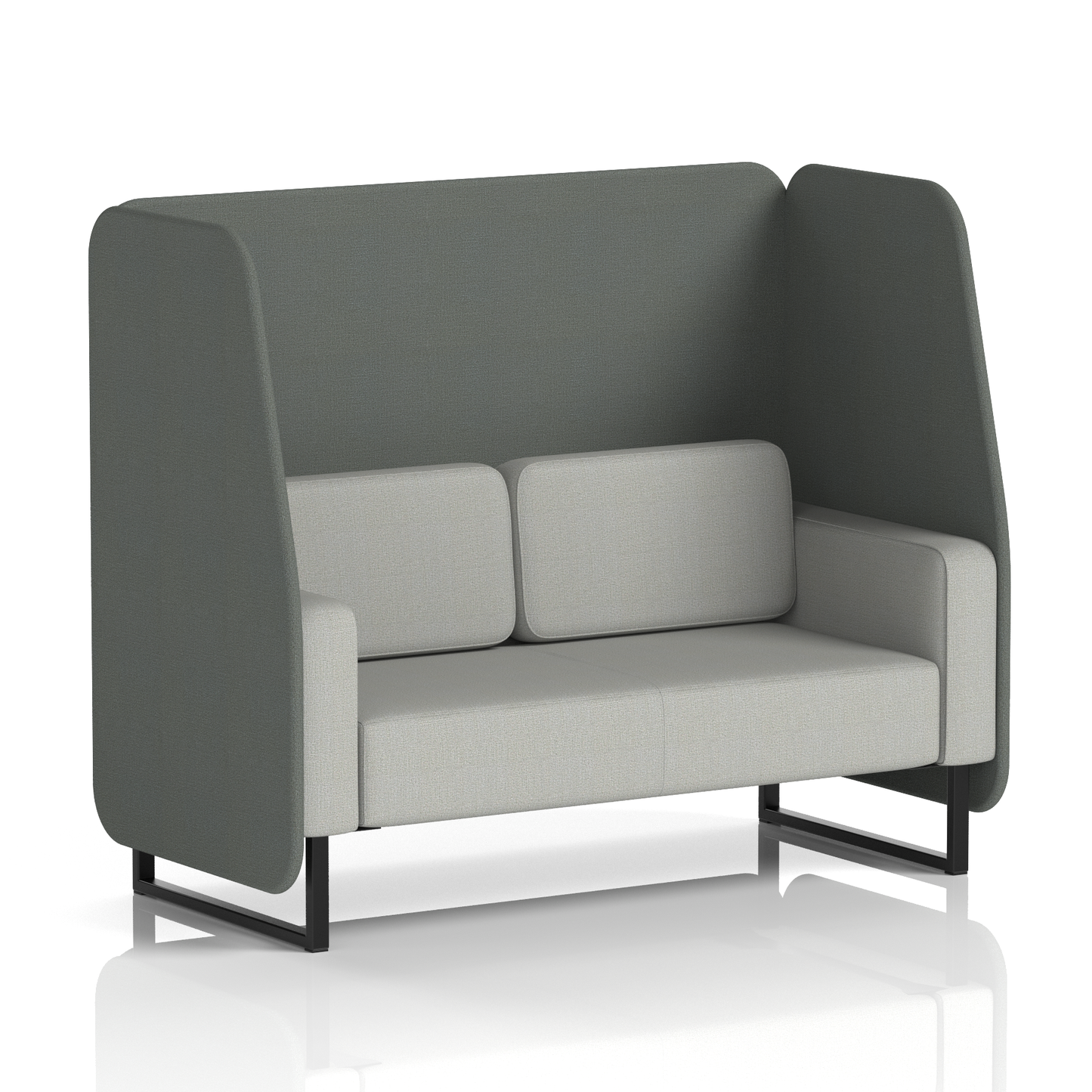 Brixworth Open Booth in Two Tone