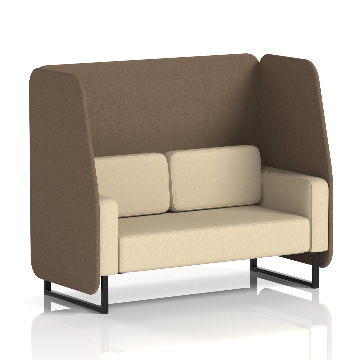 Brixworth Open Booth in Two Tone