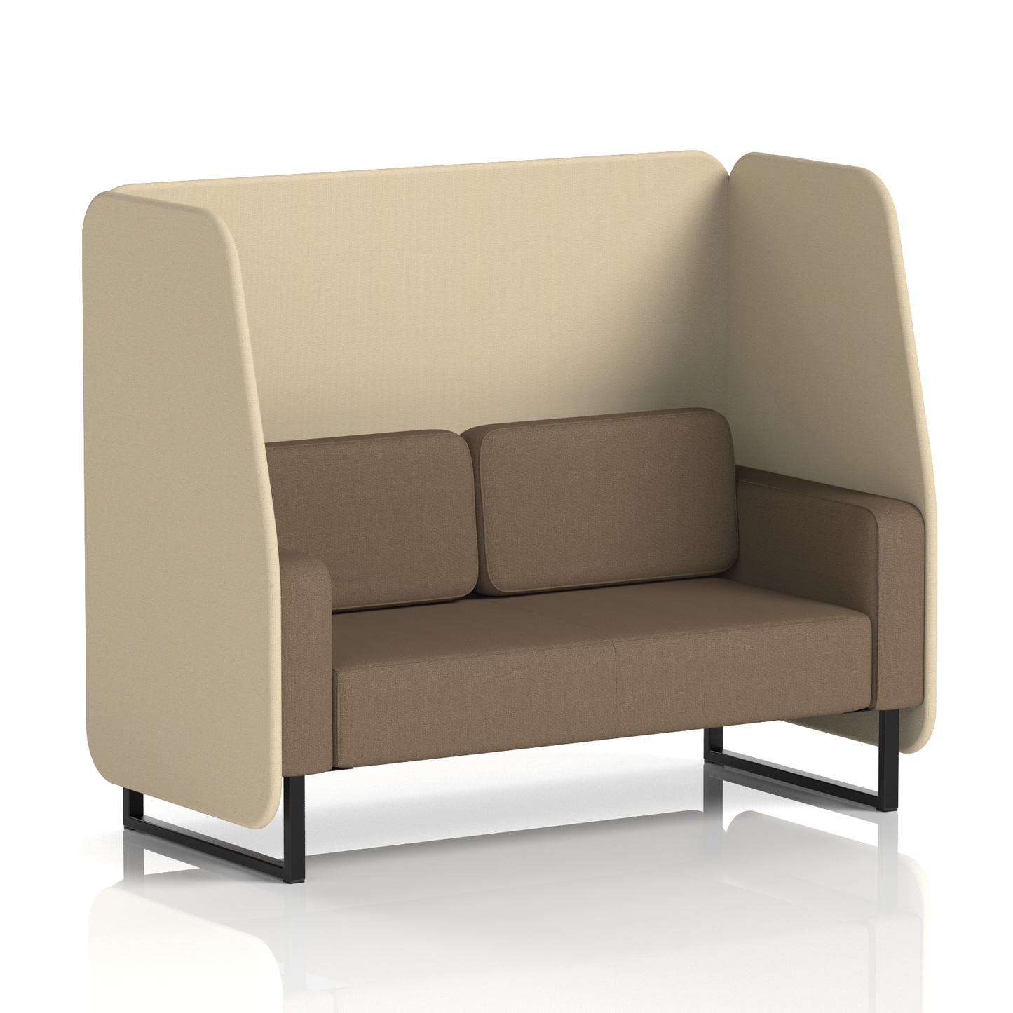 Brixworth Open Booth in Two Tone