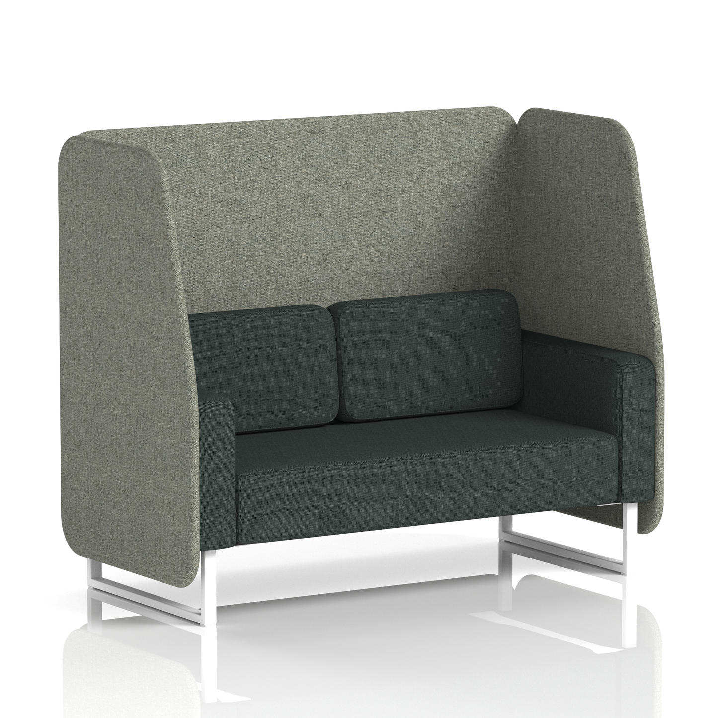 Brixworth Open Booth in Two Tone