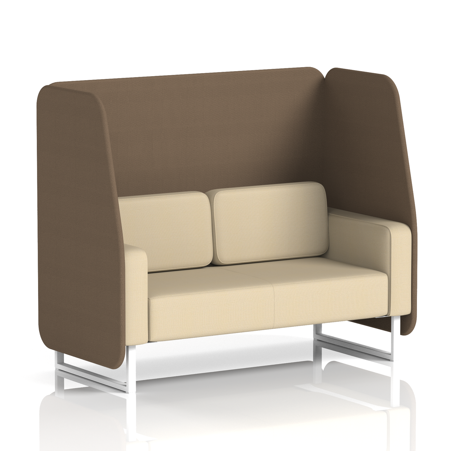 Brixworth Open Booth in Two Tone