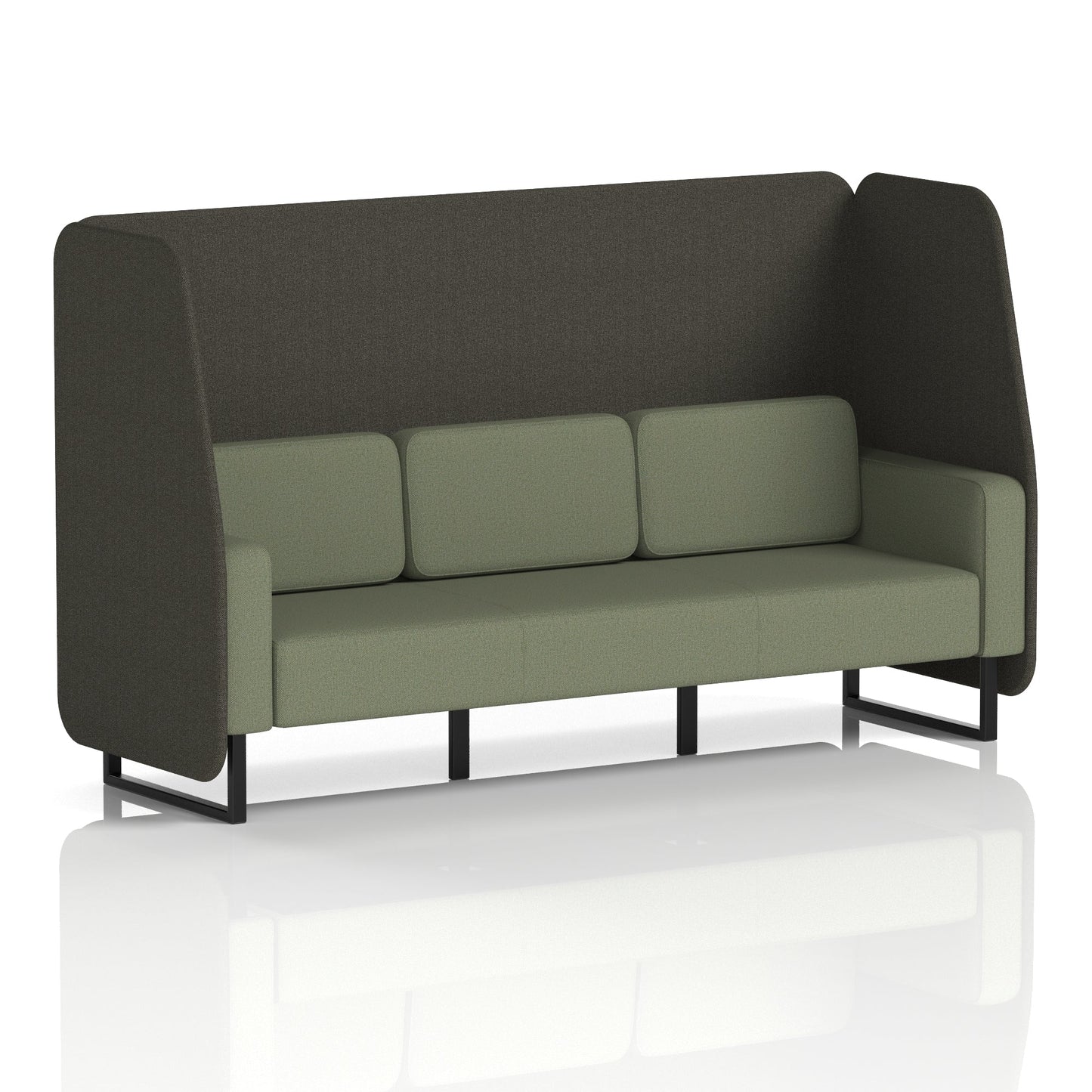 Brixworth Open Booth in Two Tone