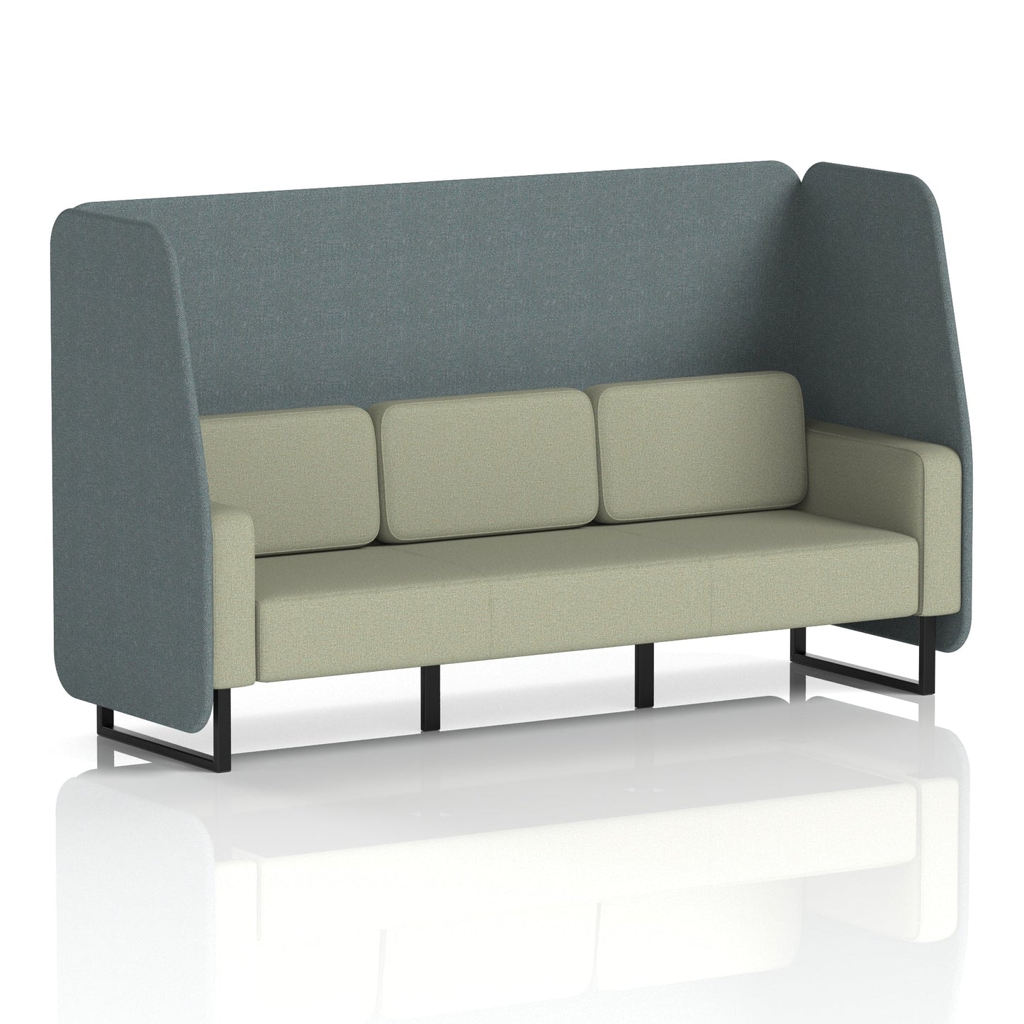 Brixworth Open Booth in Two Tone