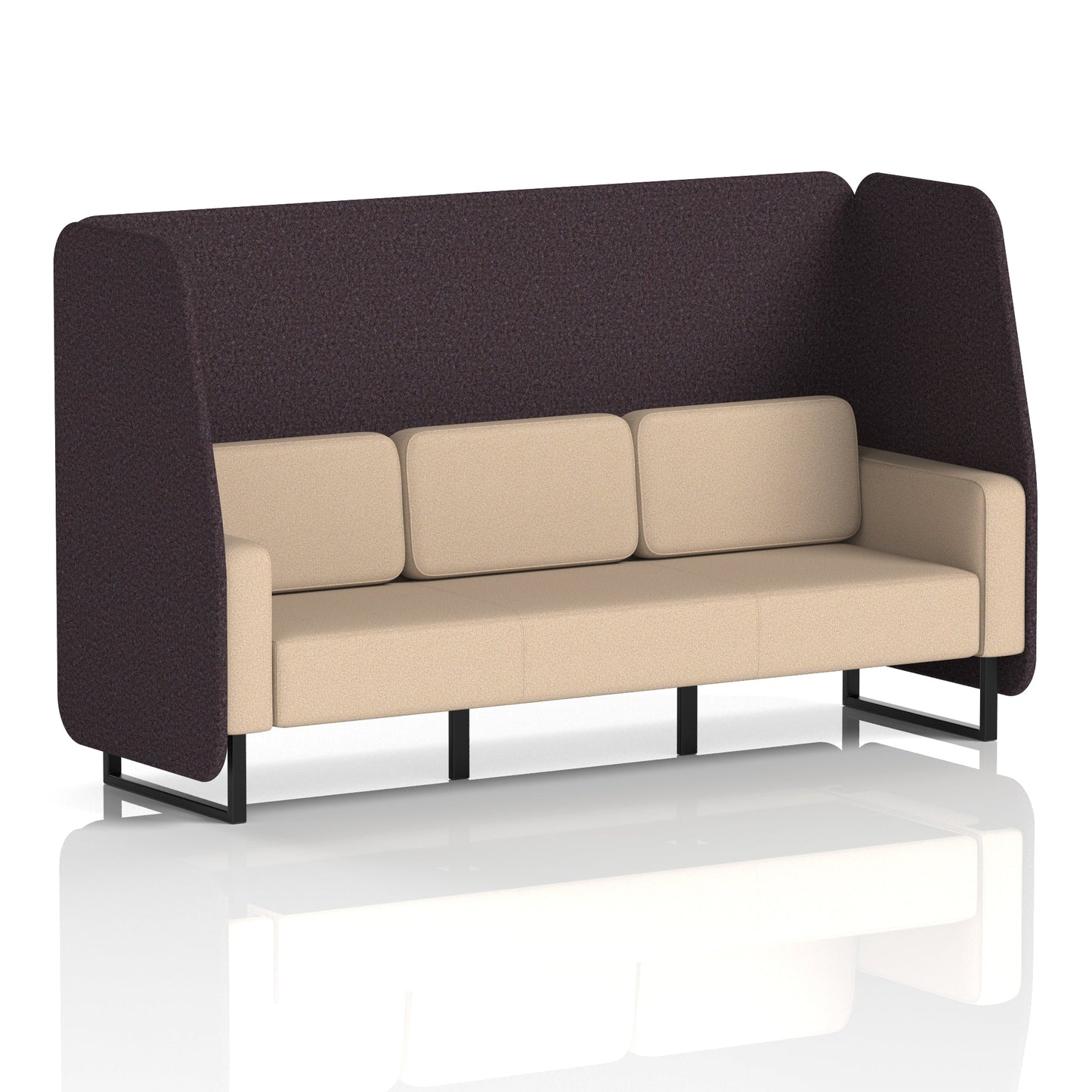 Brixworth Open Booth in Two Tone