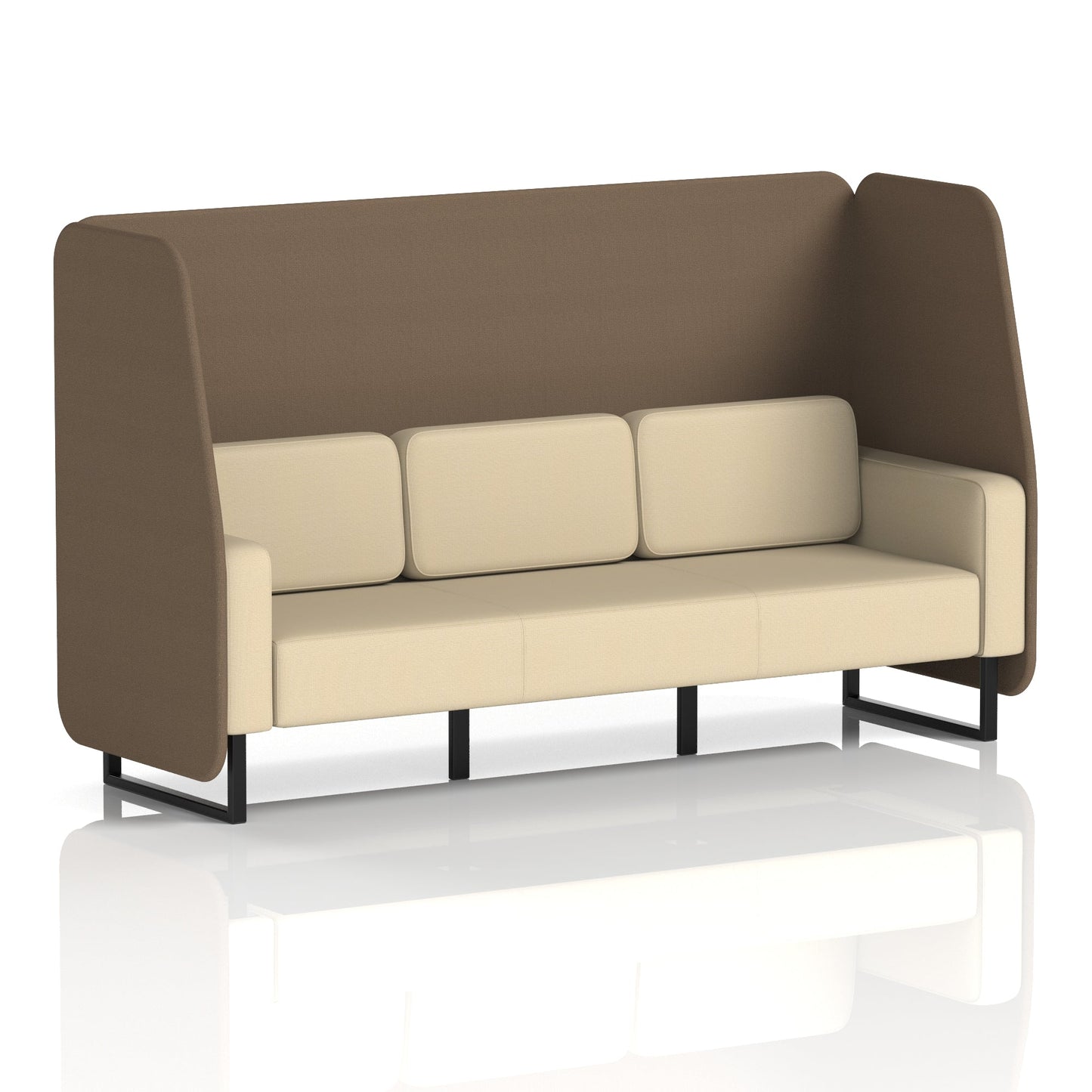 Brixworth Open Booth in Two Tone