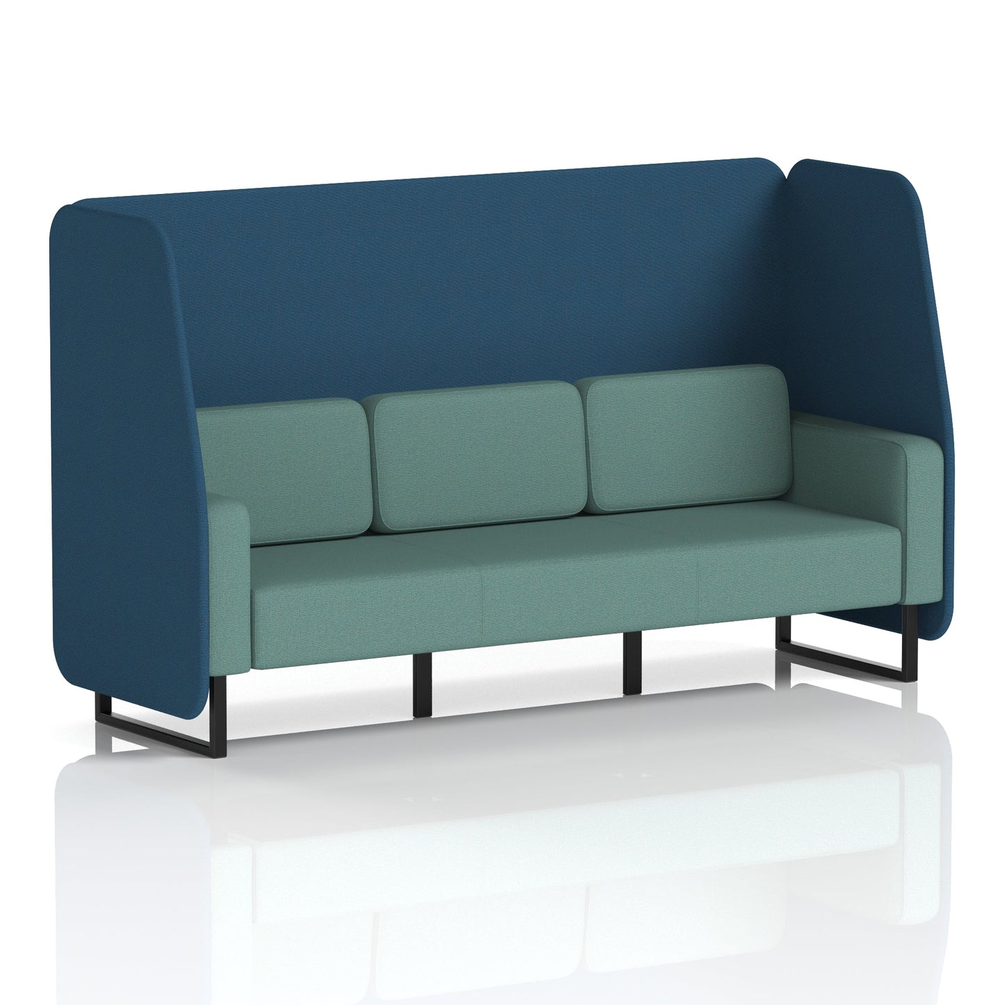 Brixworth Open Booth in Two Tone