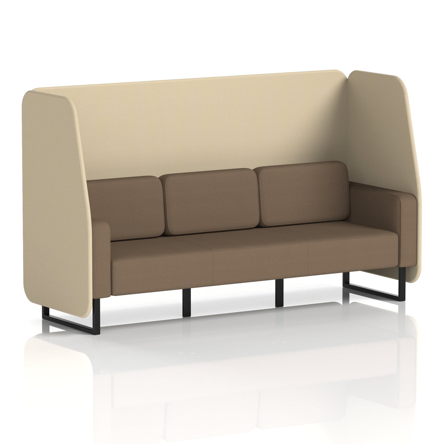 Brixworth Open Booth in Two Tone