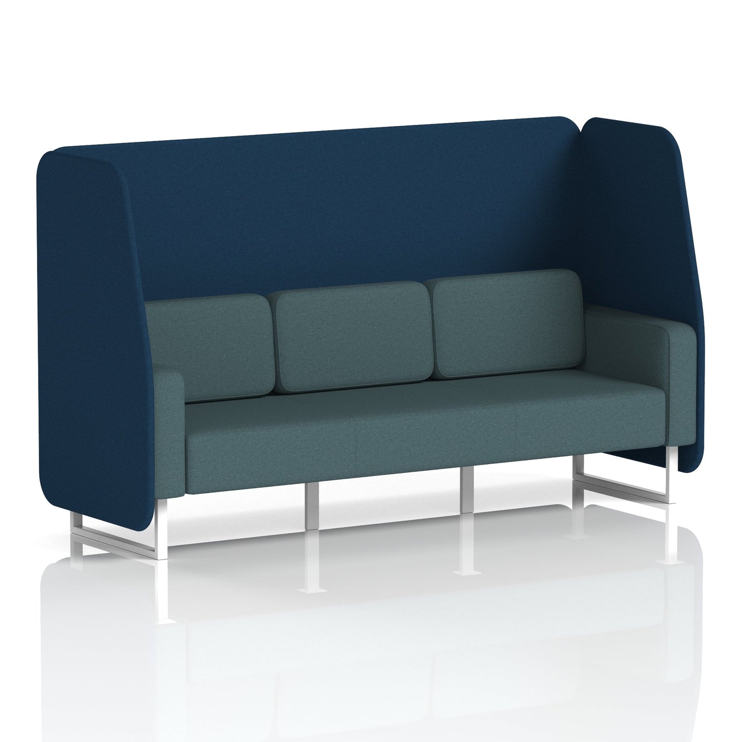 Brixworth Open Booth in Two Tone