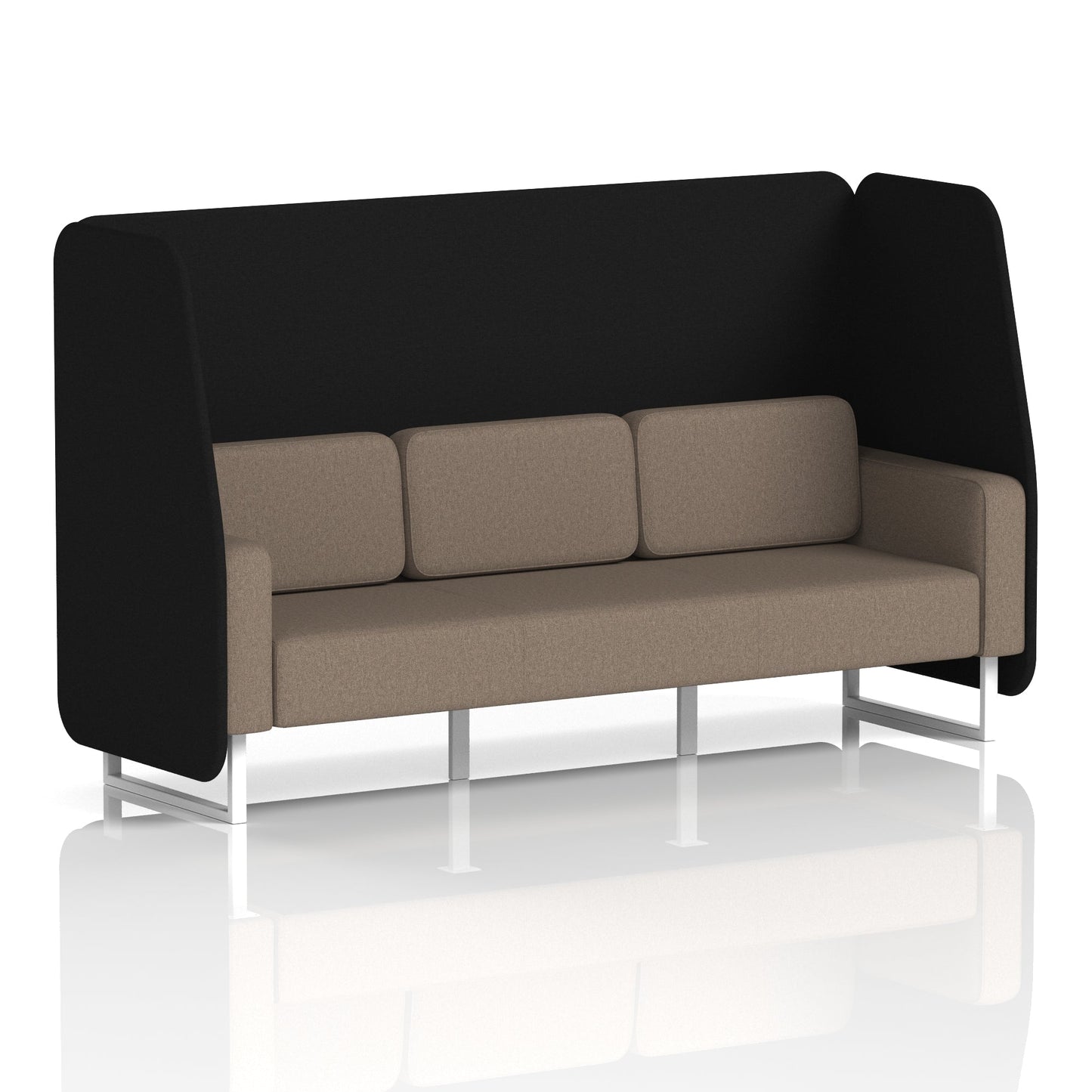 Brixworth Open Booth in Two Tone