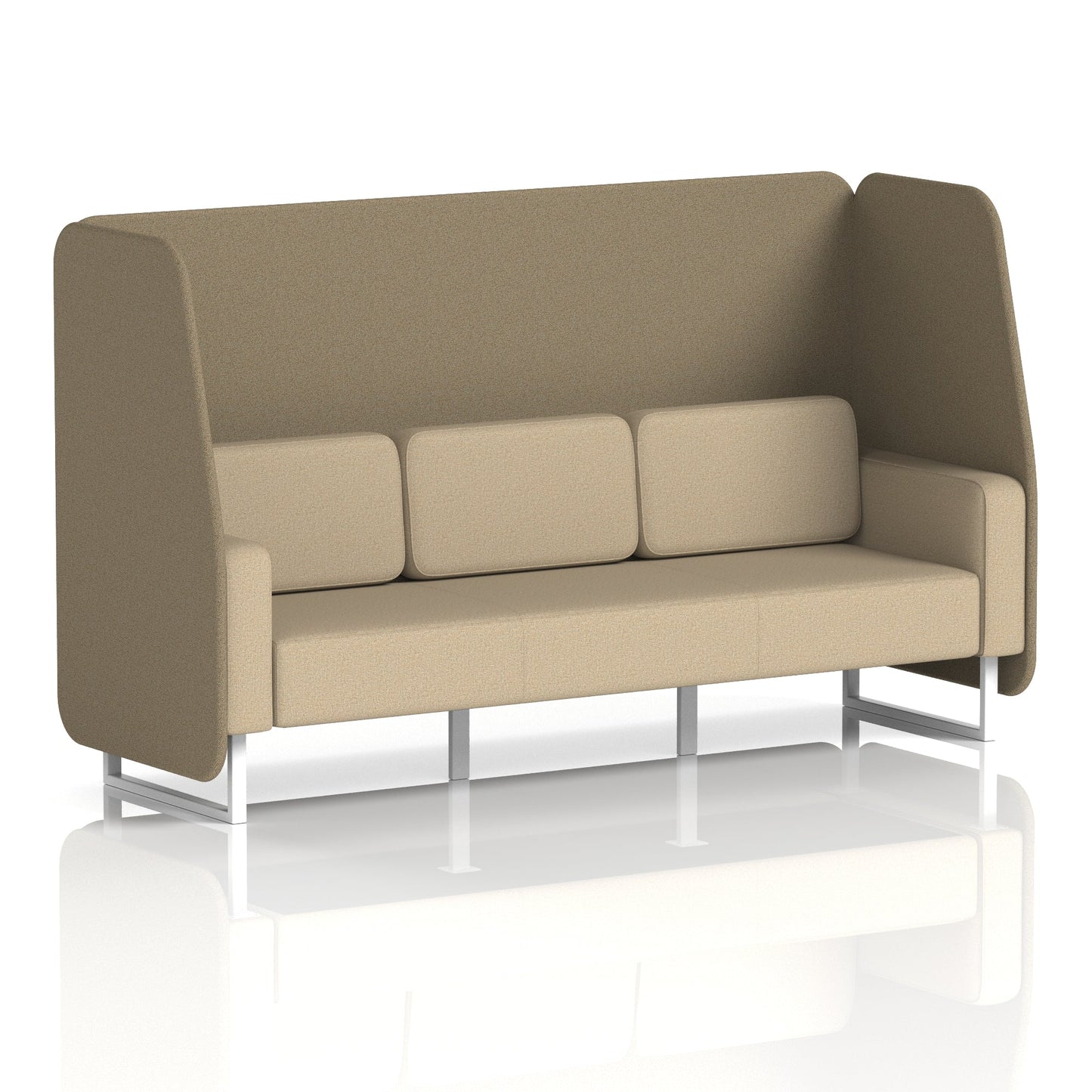 Brixworth Open Booth in Two Tone