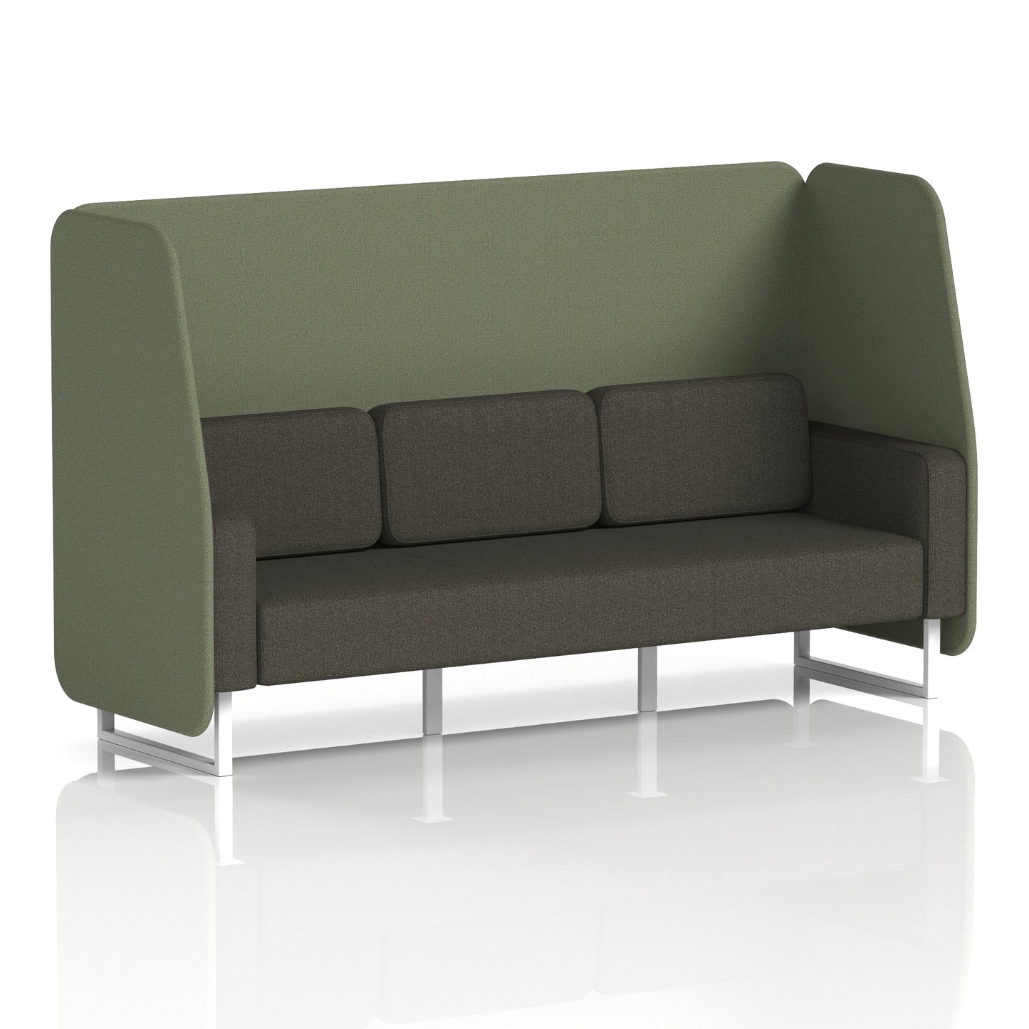 Brixworth Open Booth in Two Tone