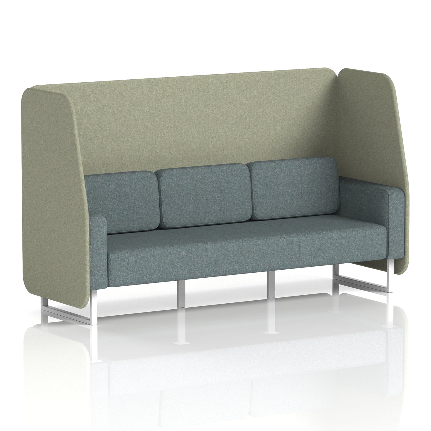 Brixworth Open Booth in Two Tone