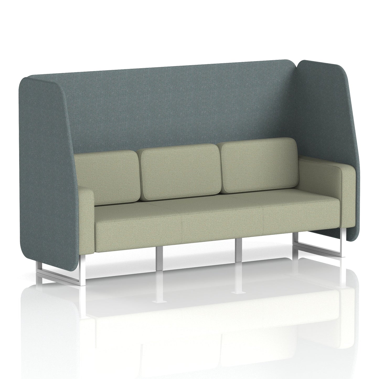 Brixworth Open Booth in Two Tone