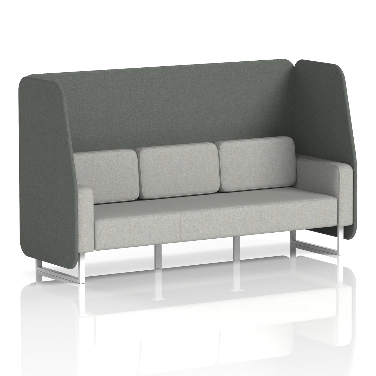 Brixworth Open Booth in Two Tone