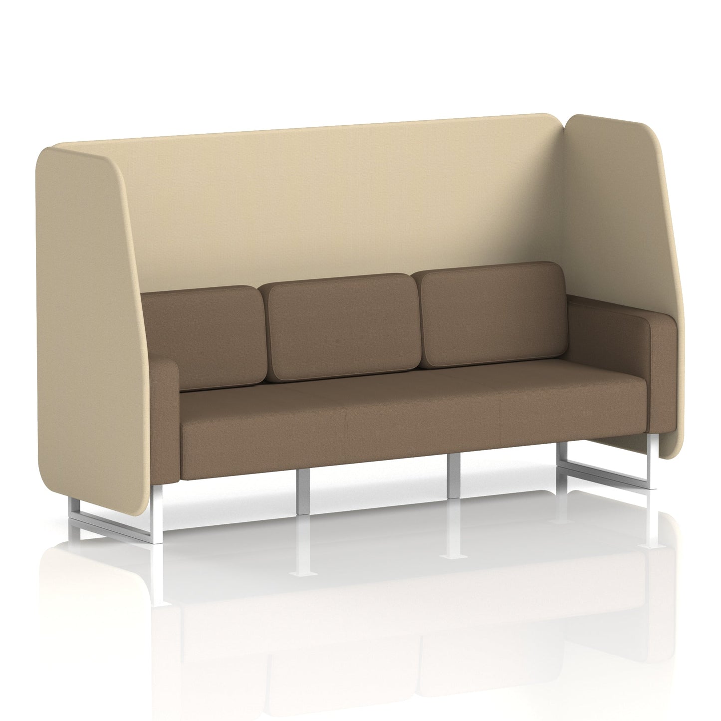 Brixworth Open Booth in Two Tone