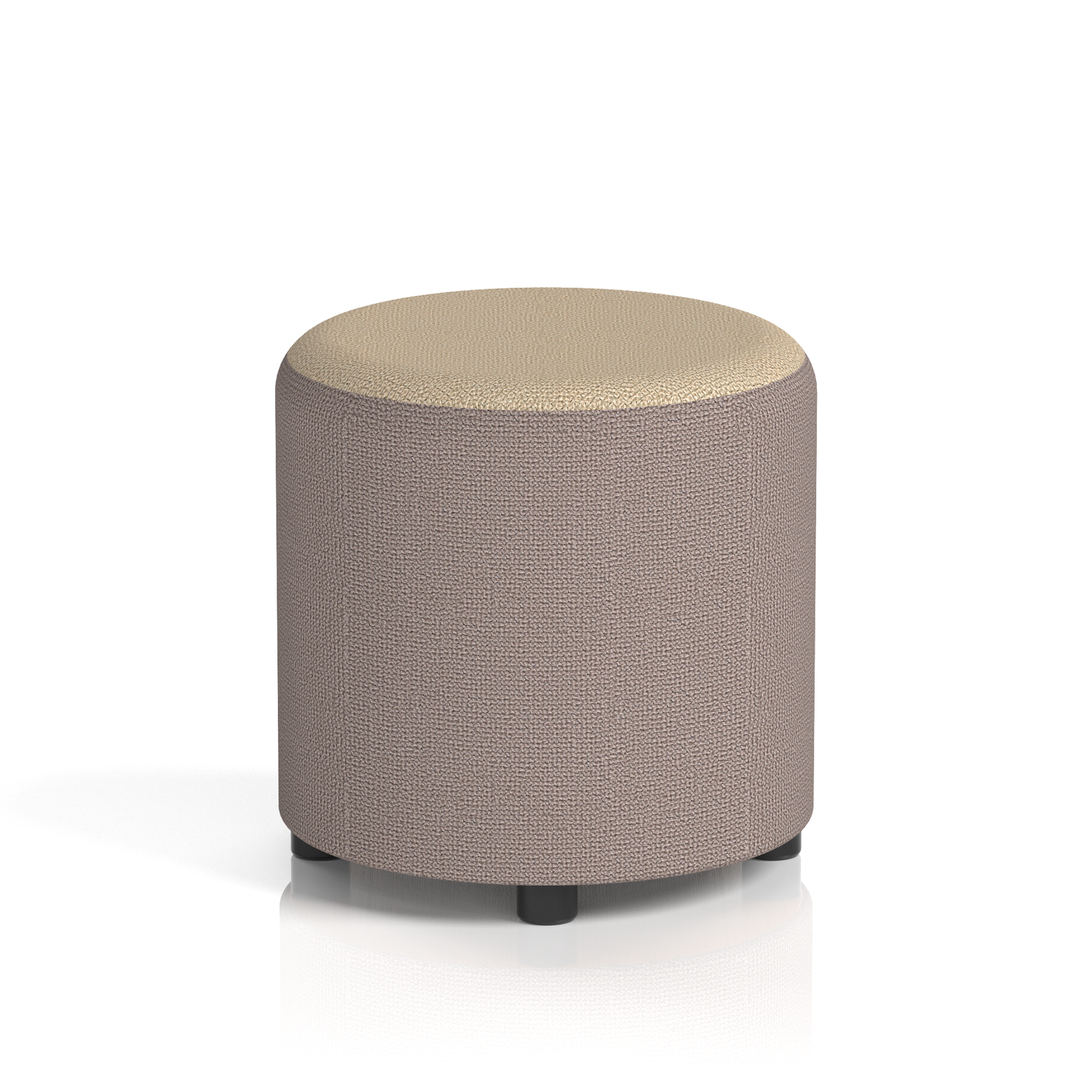 Harlestone Round Stool in Two Tone