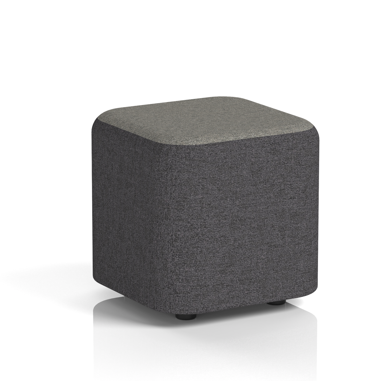 Harlestone Square Stool in Two Tone