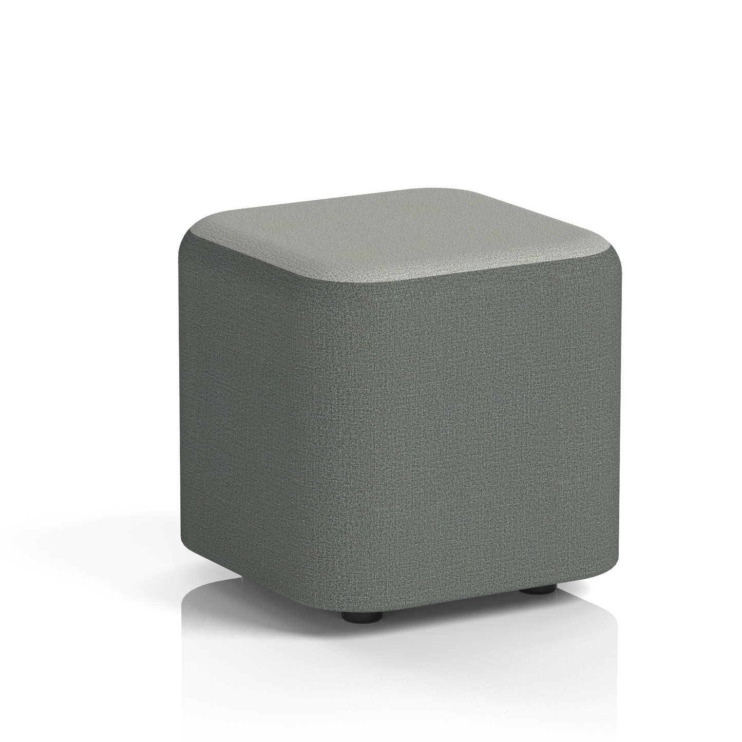 Harlestone Square Stool in Two Tone