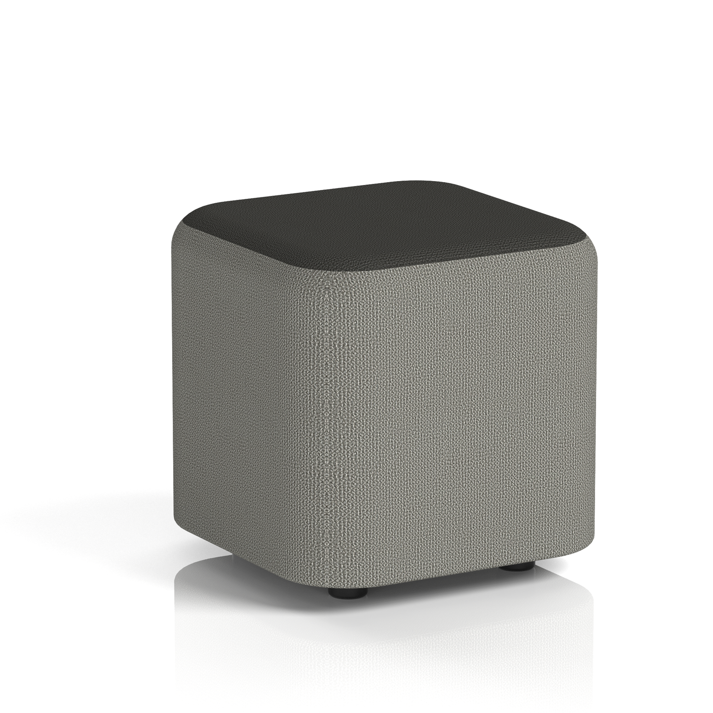 Harlestone Square Stool in Two Tone