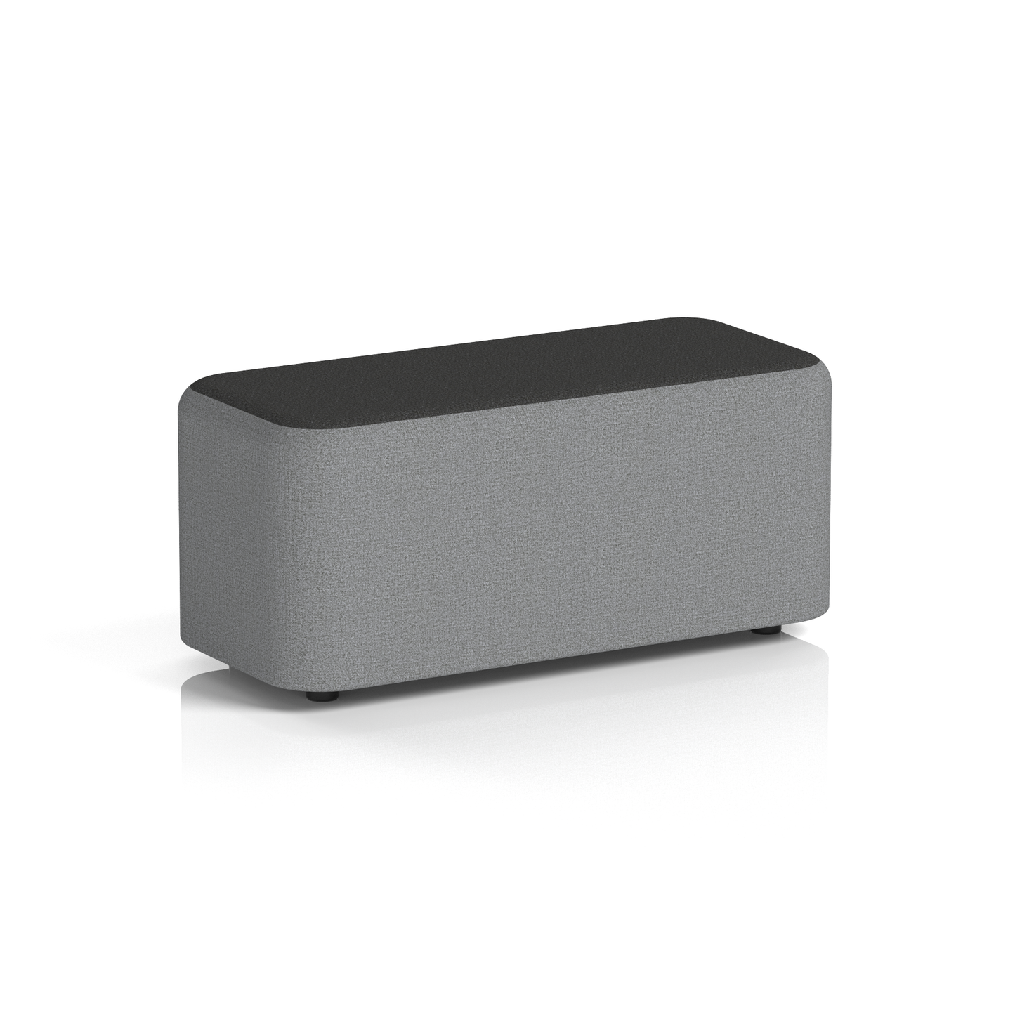 Harlestone Rectangular Stool in Two Tone