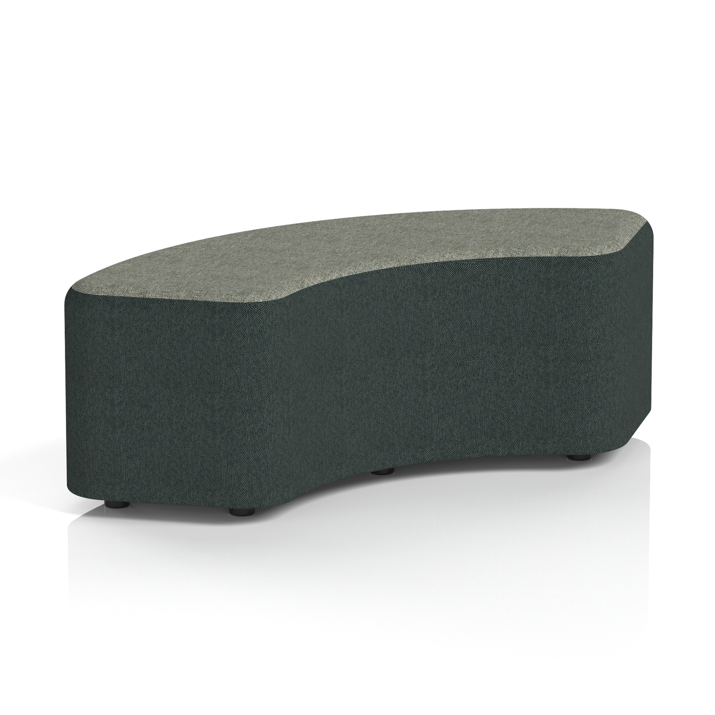 Harlestone Curved Stool in Two Tone