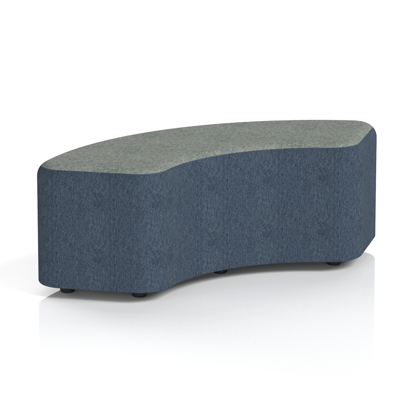 Harlestone Curved Stool in Two Tone