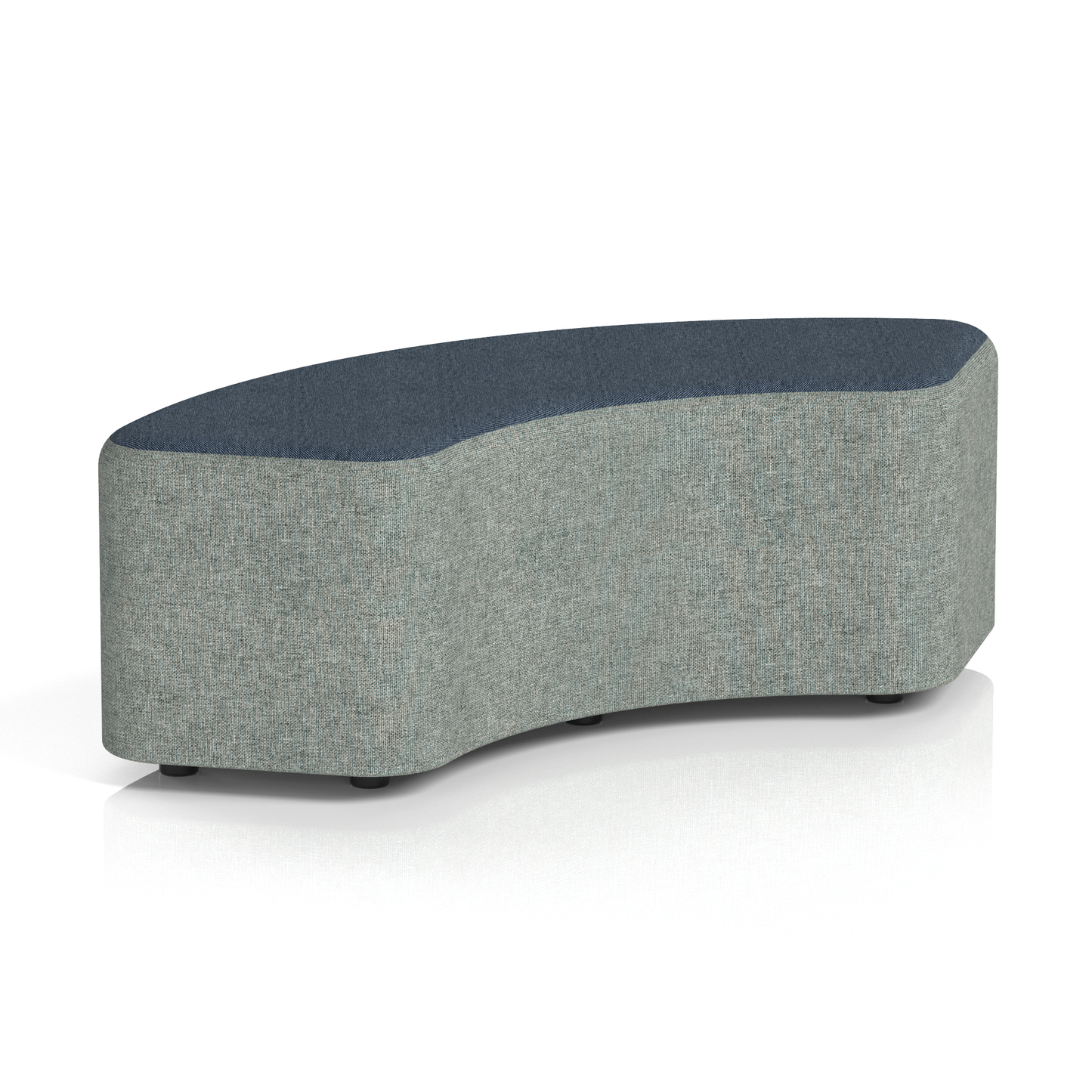 Harlestone Curved Stool in Two Tone