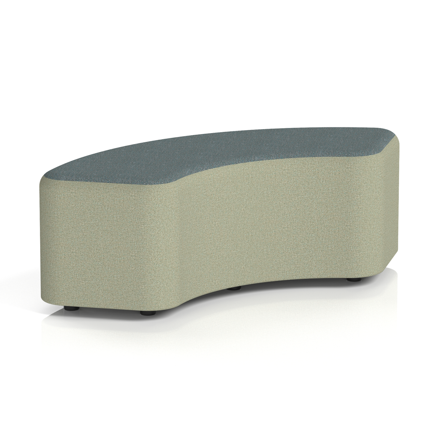 Harlestone Curved Stool in Two Tone