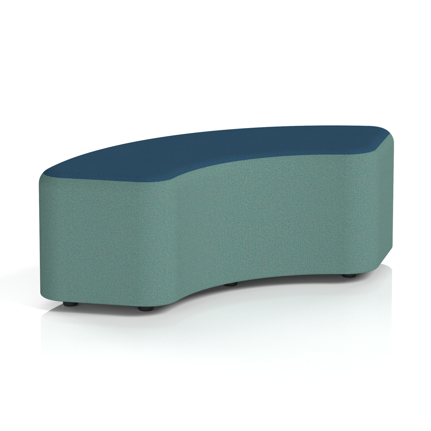 Harlestone Curved Stool in Two Tone