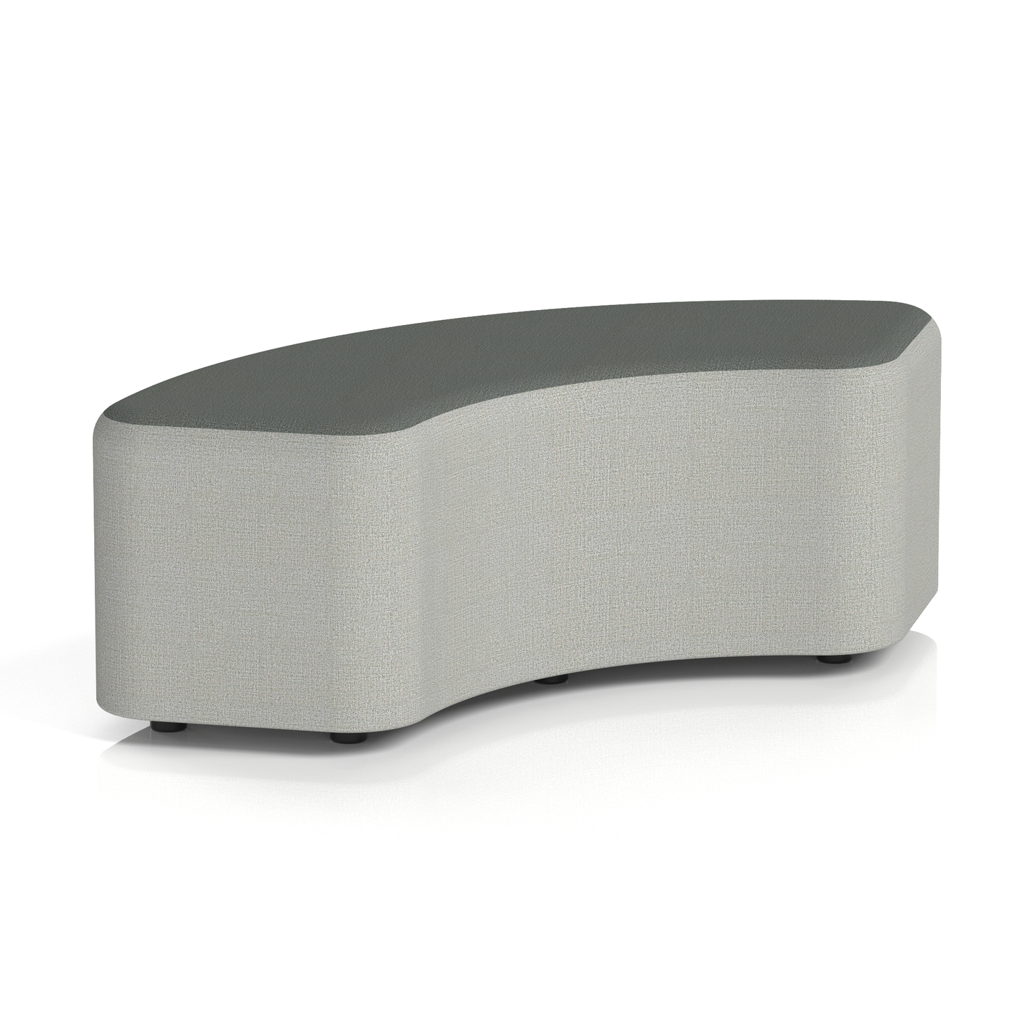 Harlestone Curved Stool in Two Tone