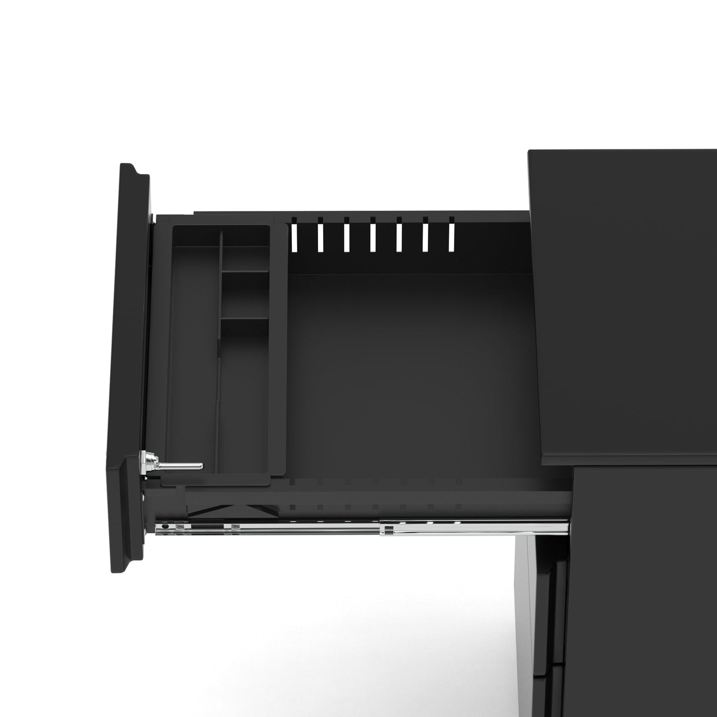 Base Mobile Steel Pedestal 3 Drawer