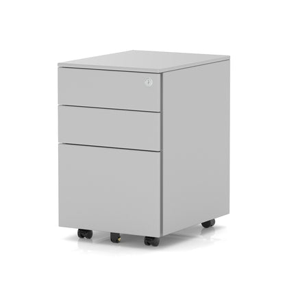 Base Mobile Steel Pedestal 3 Drawer