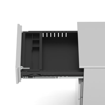 Base Mobile Steel Pedestal 3 Drawer
