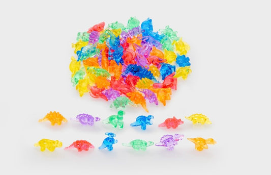 Translucent Colour Dinosaurs - Pk60