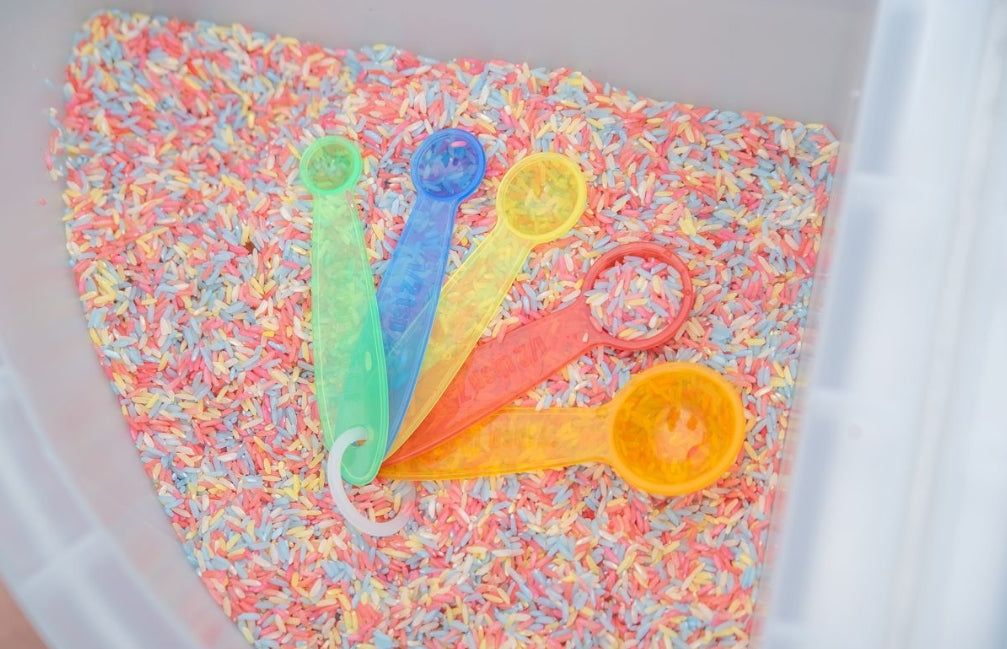 Translucent Colour Measuring Spoons - Pk5