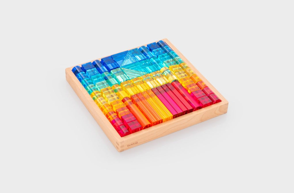 Gem Shape Mirror Tray - Pk72 + tray