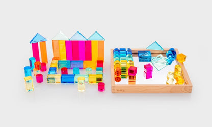 Gem Shape Mirror Tray - Pk72 + tray