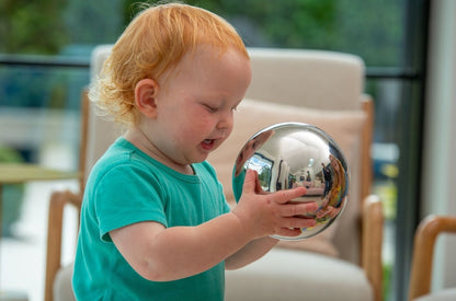 Sensory Reflective Silver Balls