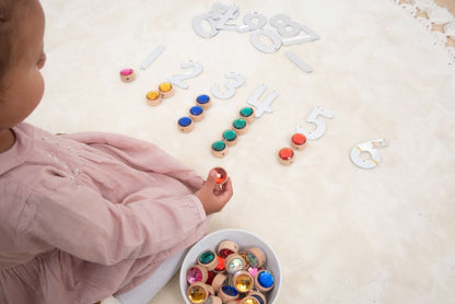 Wooden Lacing Jewels