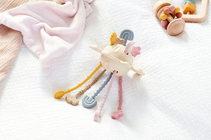 SiliSoft Zip Pull Toy (Earth)