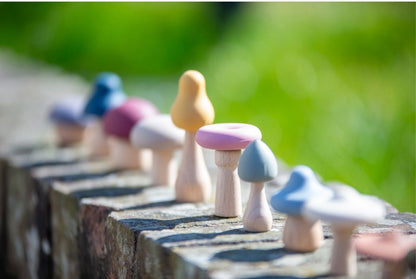 SiliSoft Woodland Mushroom Set (Earth)