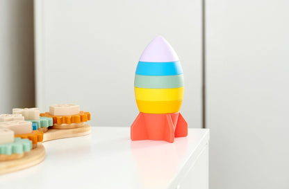 SiliSoft Rocket Stacker (Rainbow)