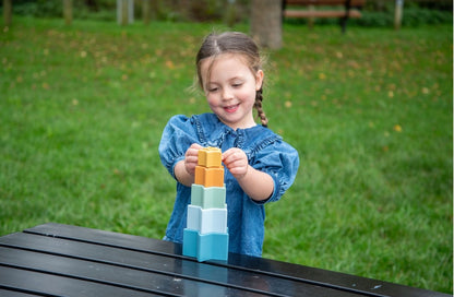 SiliSoft Star Stacking Cups (Neutral)