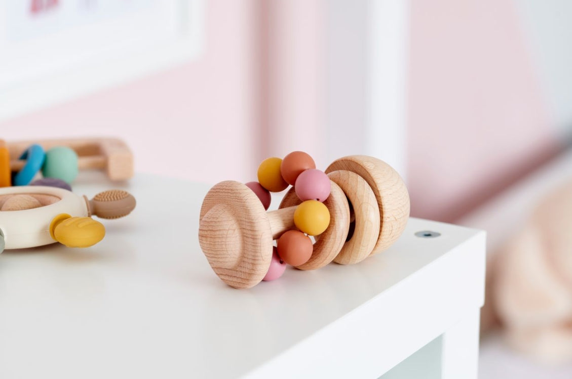 SiliSoft Bead Rattle (Earth)