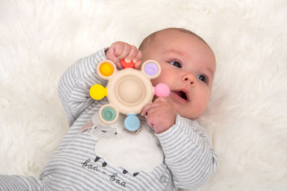 SiliSoft Pop Teether (Rainbow)