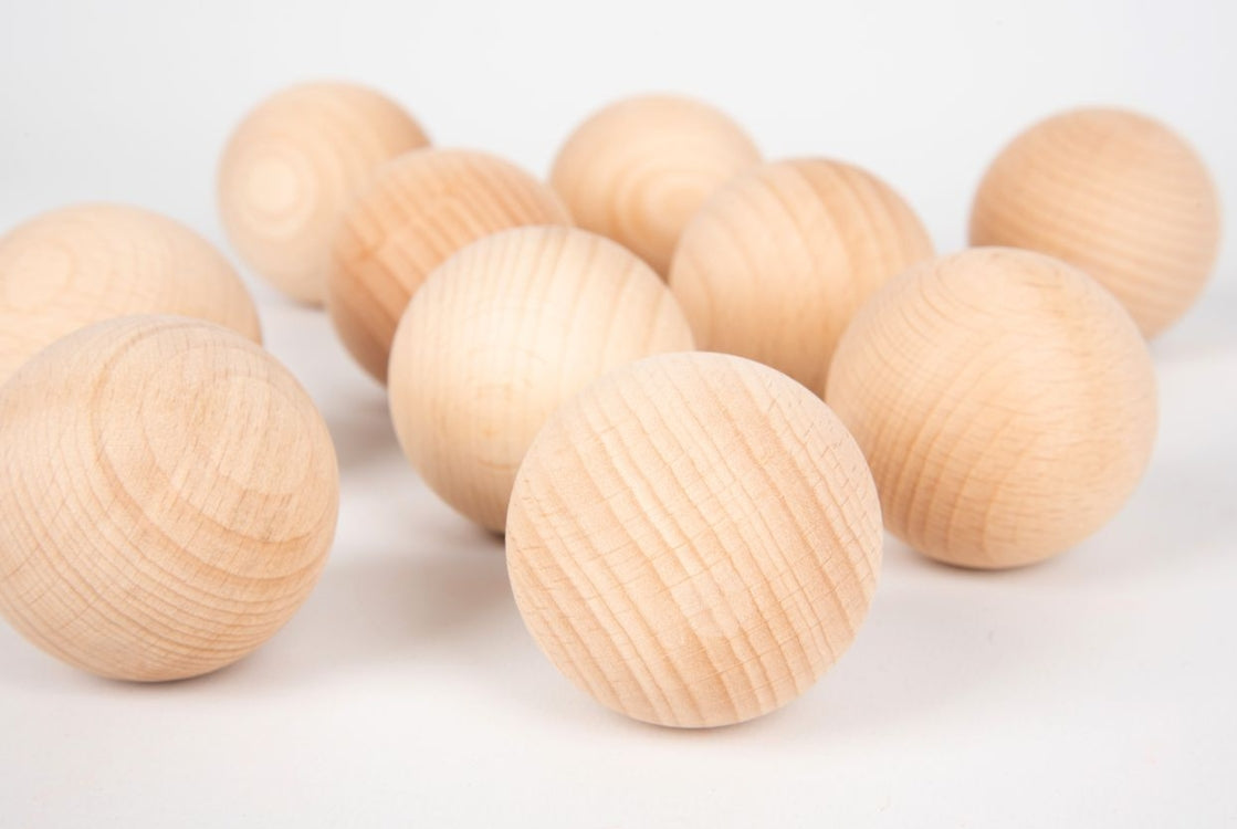 Natural Wooden Balls (50mm)