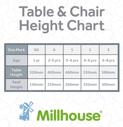 Large Circular Adjustable Table (1200mm Dia) + 8 Sturdy Chairs