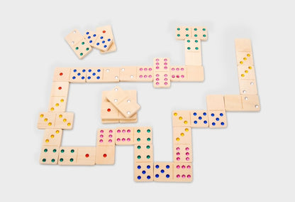 Wooden Jewel Dominoes - Pk28