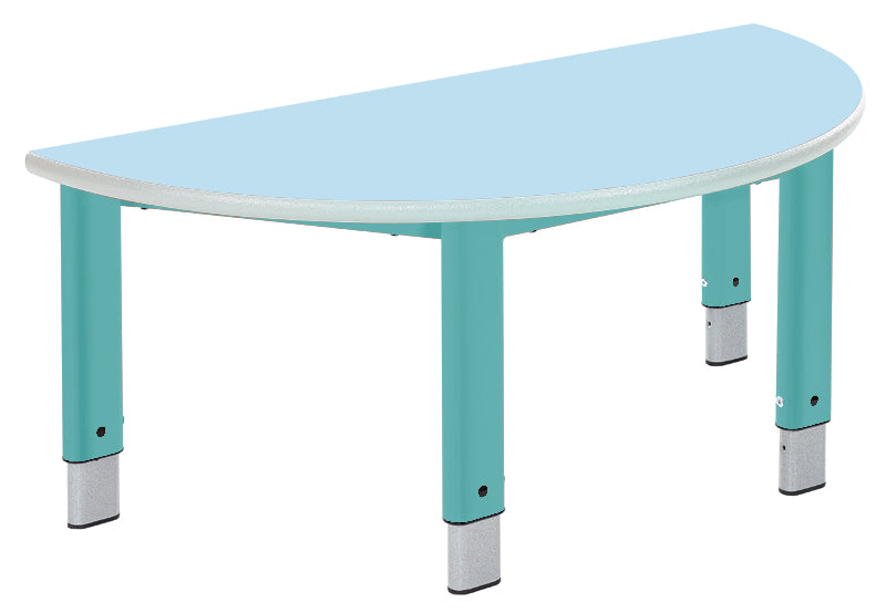 Height Adjustable Table:  Semi-Circular
