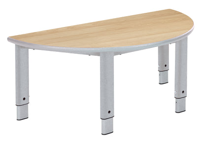 Height Adjustable Table:  Semi-Circular